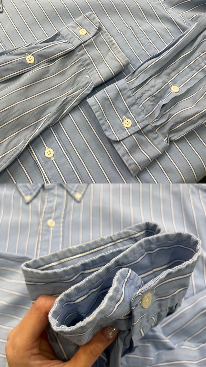 (L) POLO 폴로 랄프로렌 스트라이프 셔츠 블레이크 상품이미지9