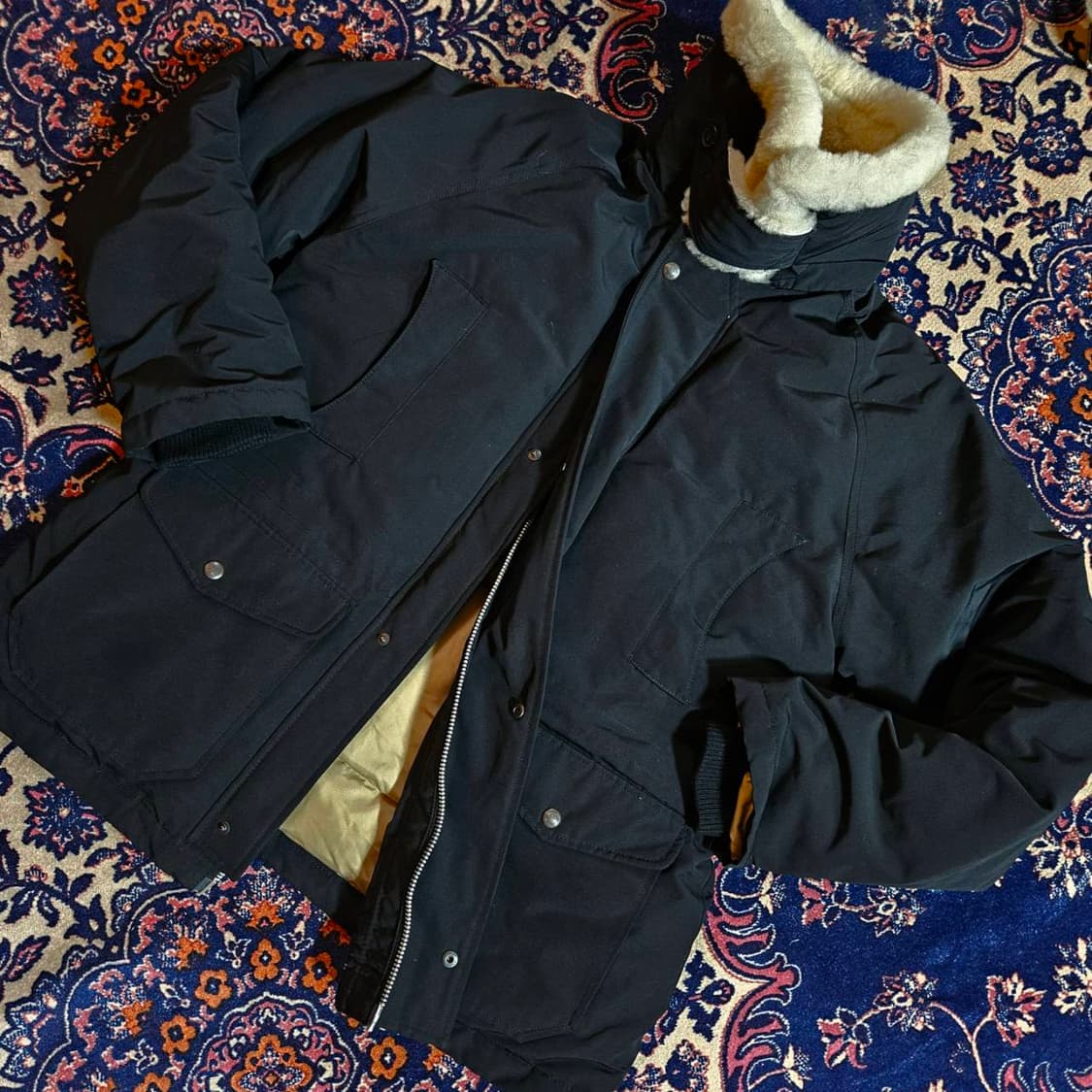 유니폼브릿지 프리미엄 덕다운 양털 자켓 XL size 상품이미지3