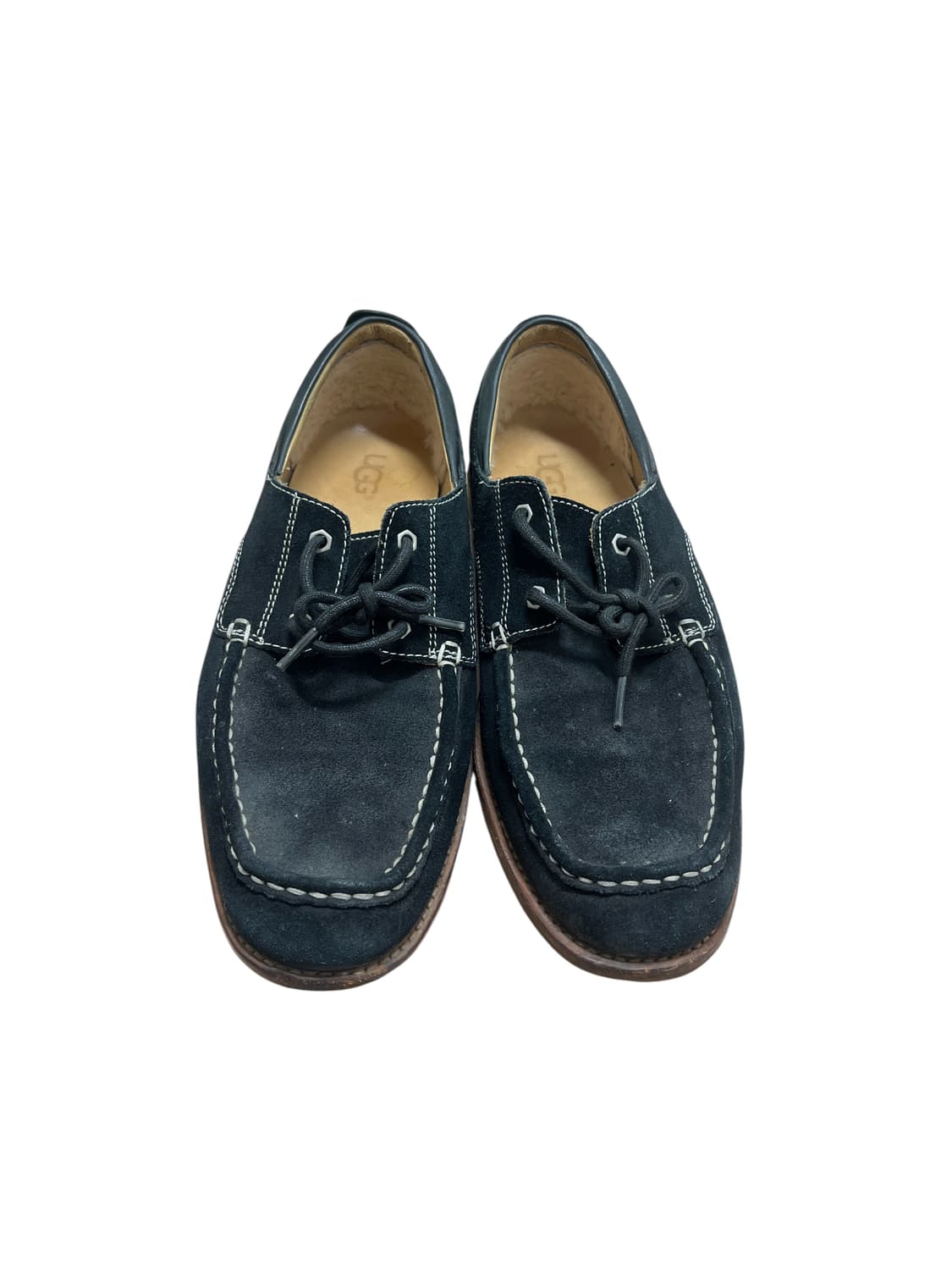 UGG 블랙 스웨이드 U팁 더비 슈즈 275 상품이미지2