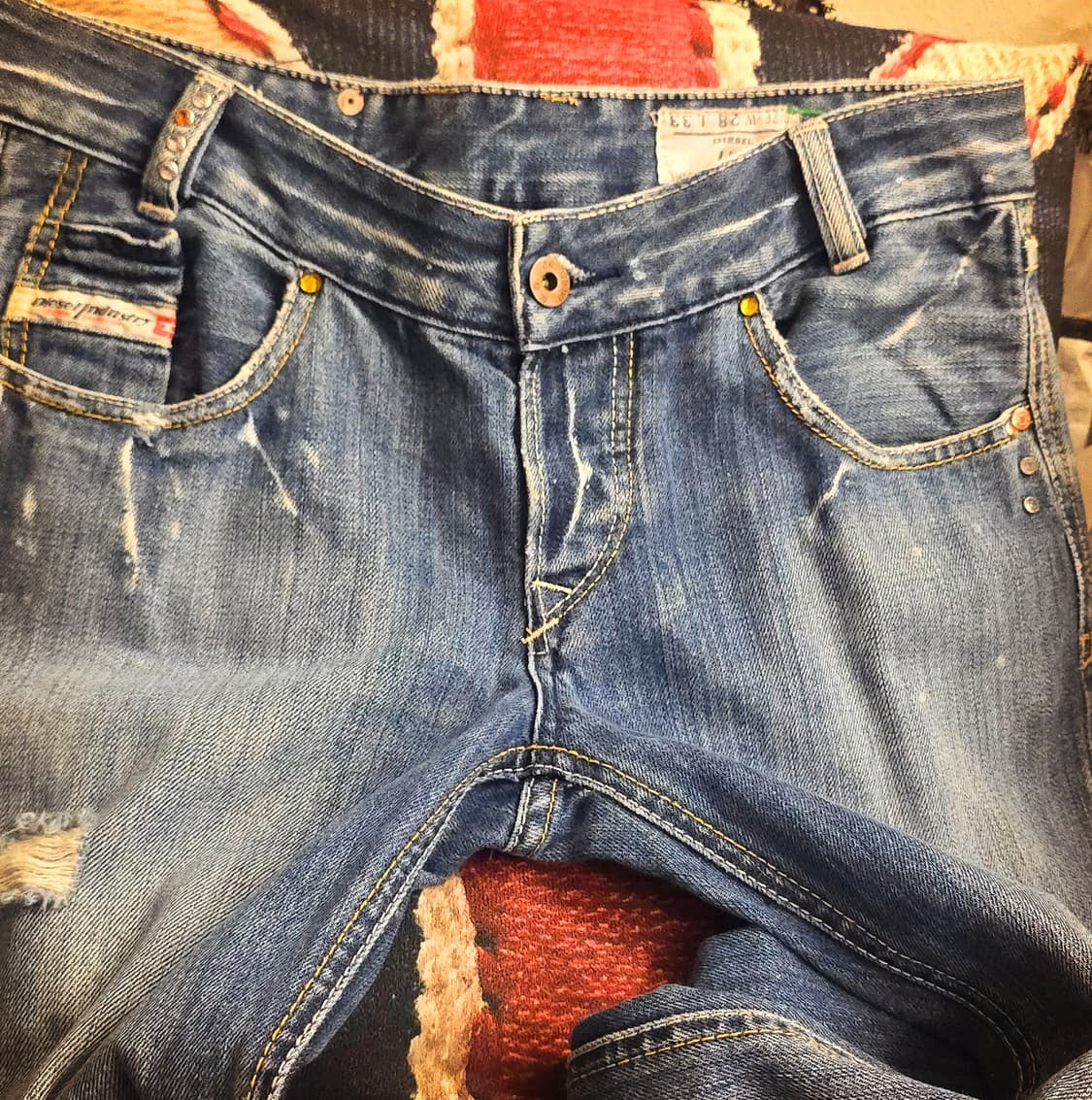 디젤(Diesel) 자탄(Zathan)부츠컷 데님팬츠 상품이미지4