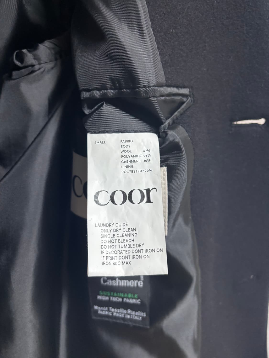 쿠어 MTR 싱글 코트 상품이미지5