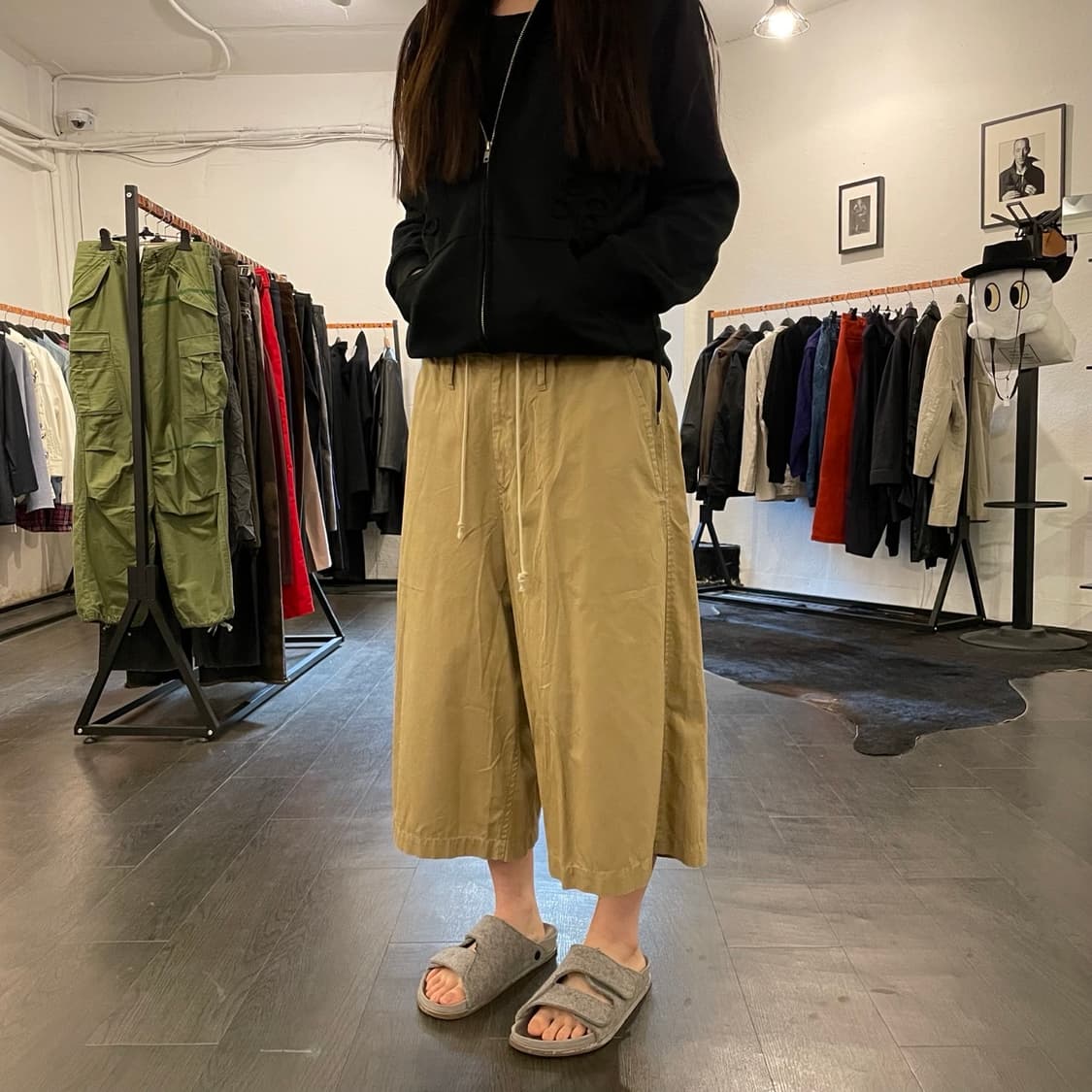 요지야마모토 사루엘 하카마 팬츠 상품이미지4