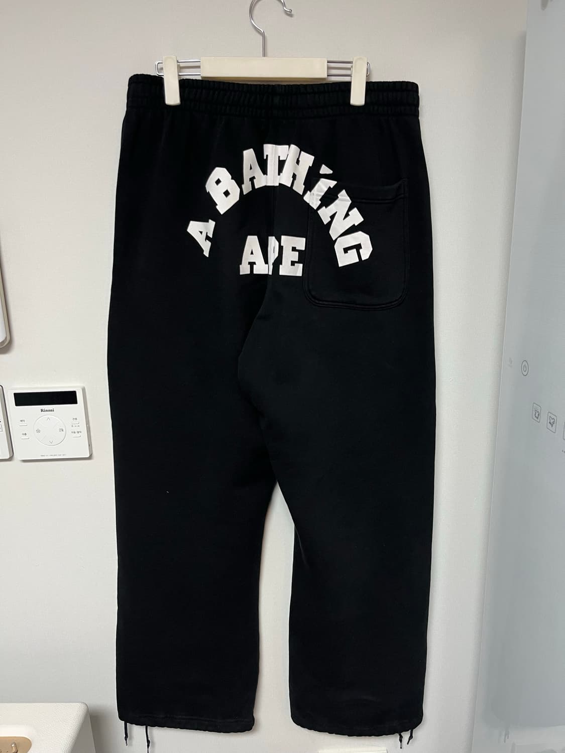 베이프 컬리지 로고 스웻팬츠 상품이미지5