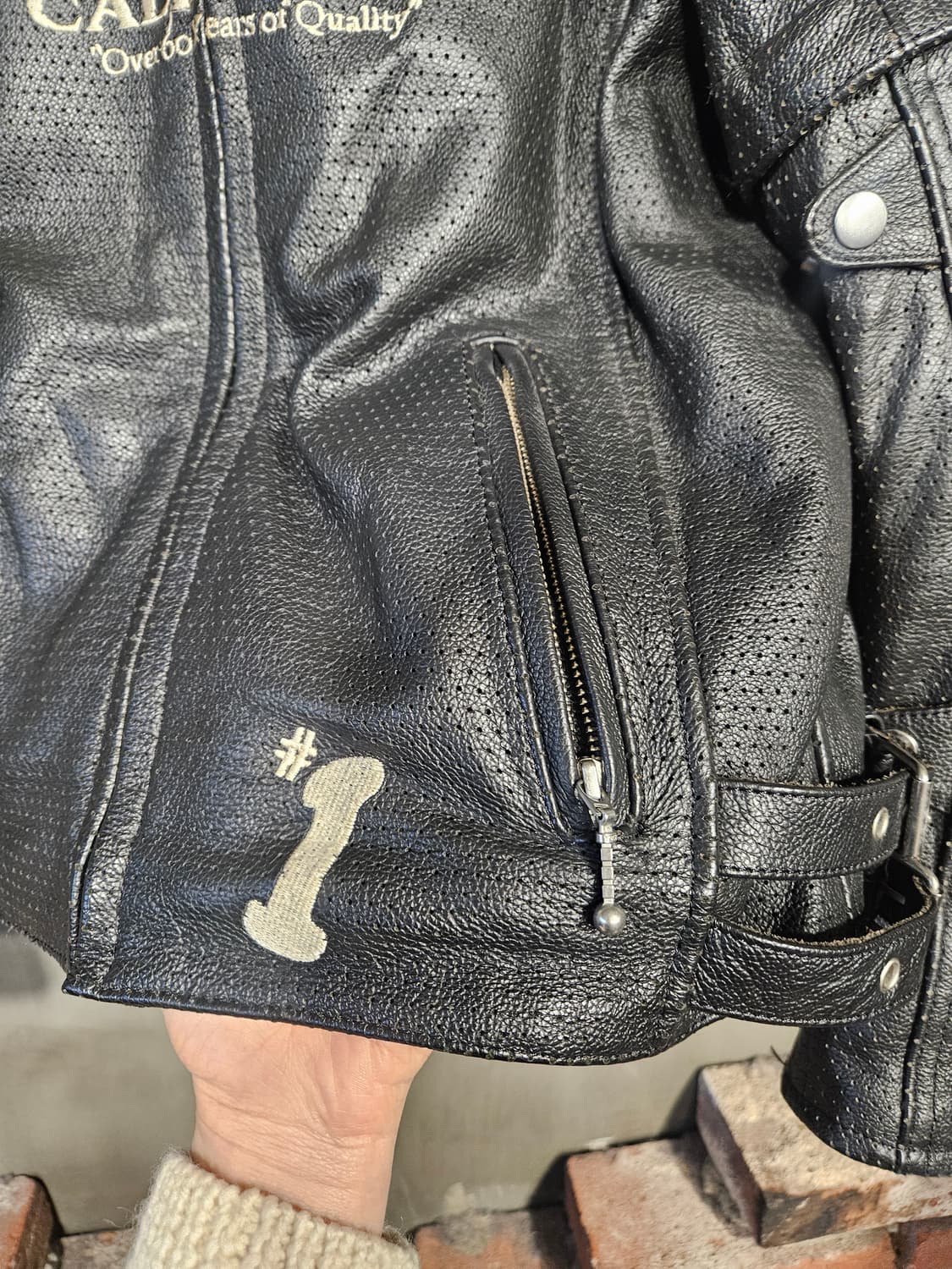 BATES LEATHERS 레이싱 가죽 자켓 (L) 상품이미지5