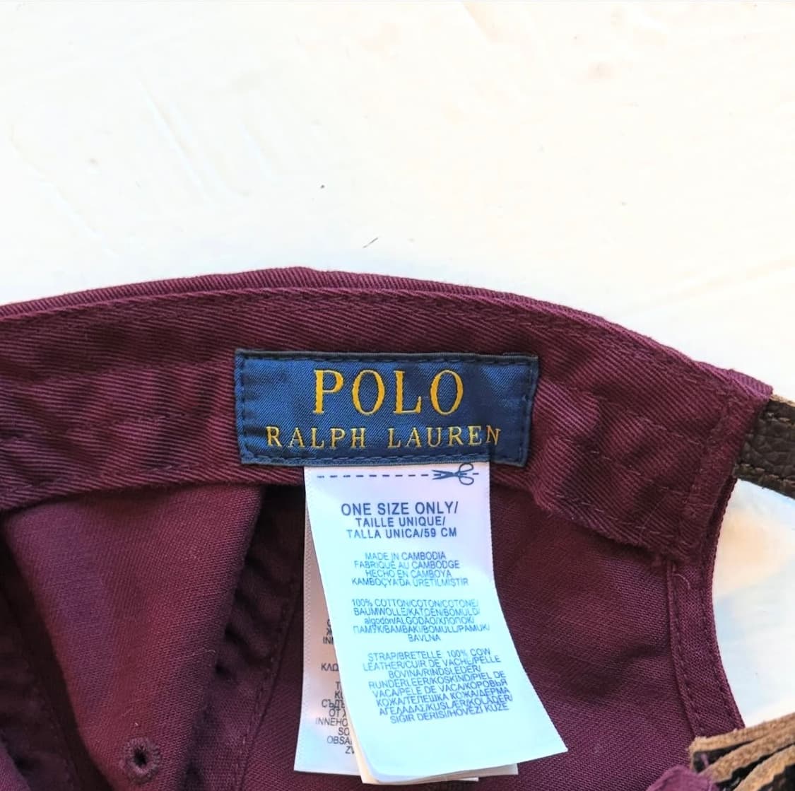 폴로랄프로렌 빅 포니 캡 상품이미지7