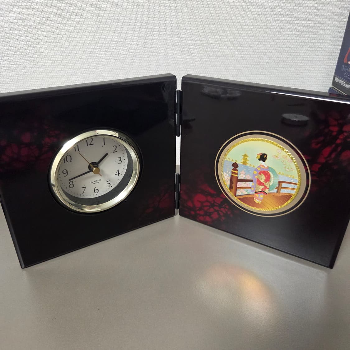 일본제 엔티크 자개 시계 상품이미지1