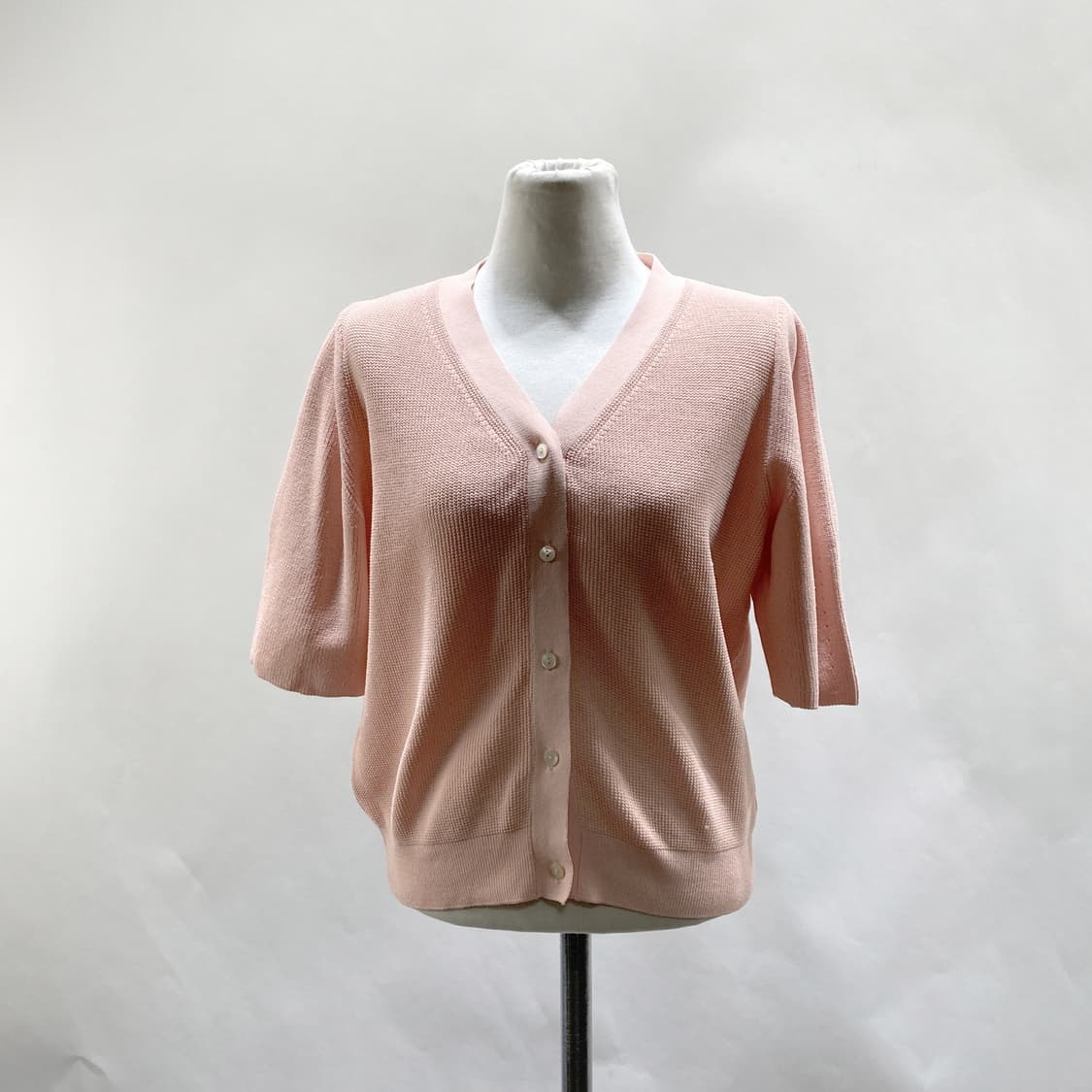 DOLCEVITTA 여성반팔가디건 핑크 최상 55-66  상품이미지1