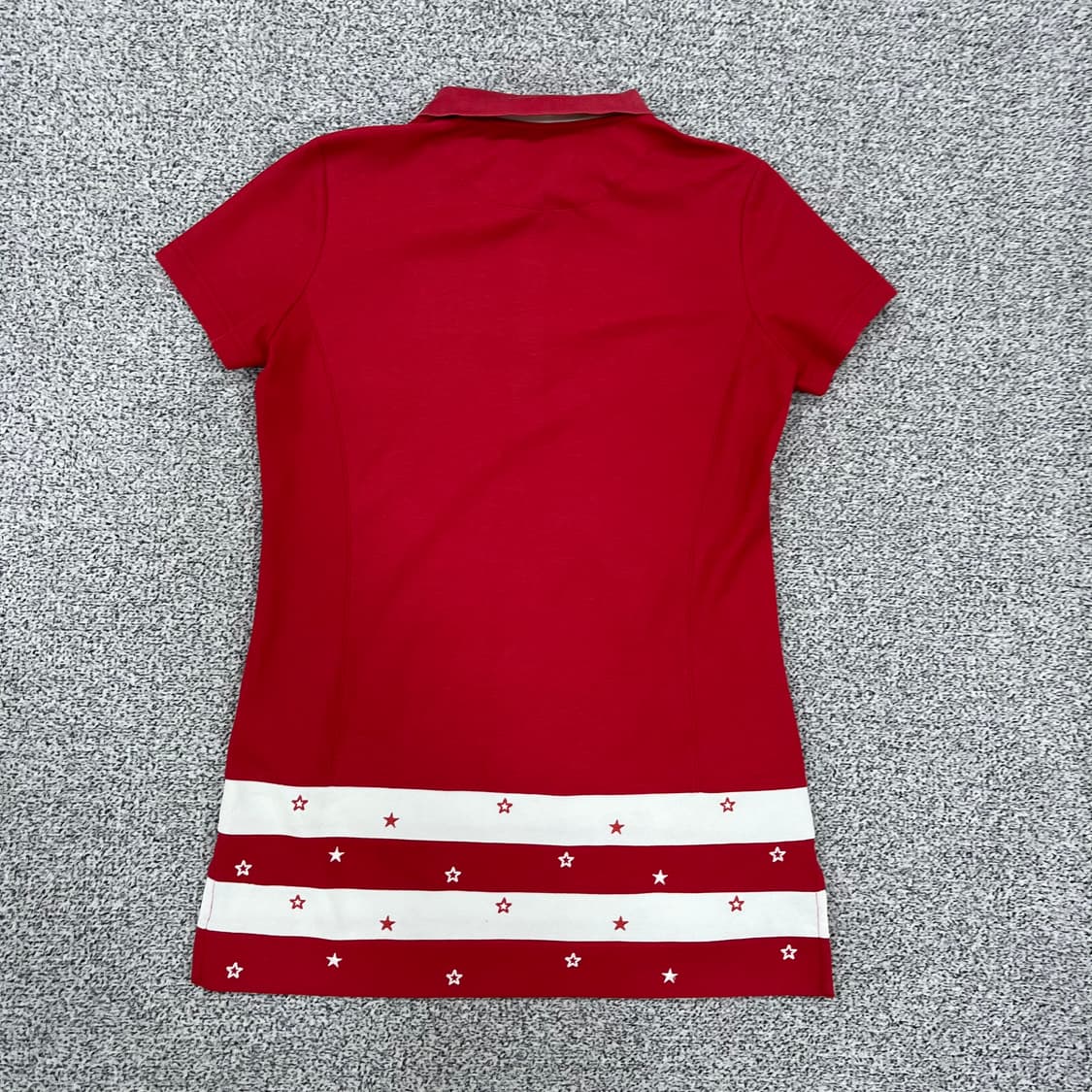 M 먼싱웨어 여성 골프 반팔 카라티 0320M 상품이미지4