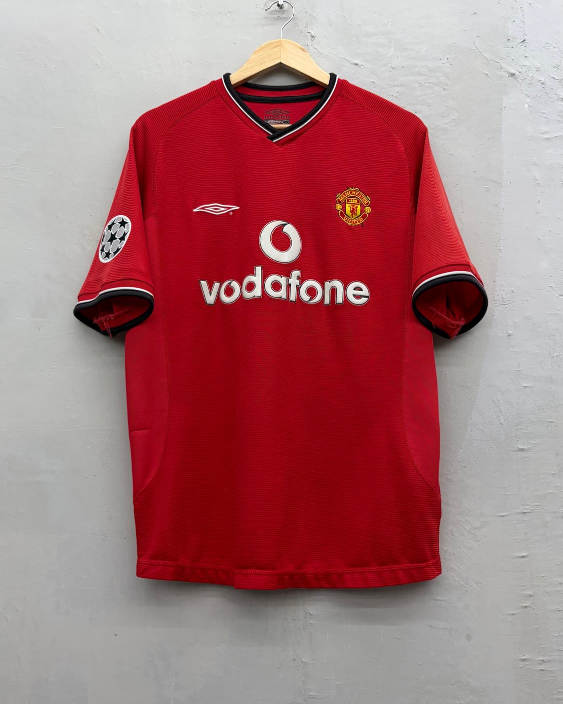 엄브로 00-02 맨체스터 유나이티드 홈 챔스킷 데이비드 베컴 상품이미지4