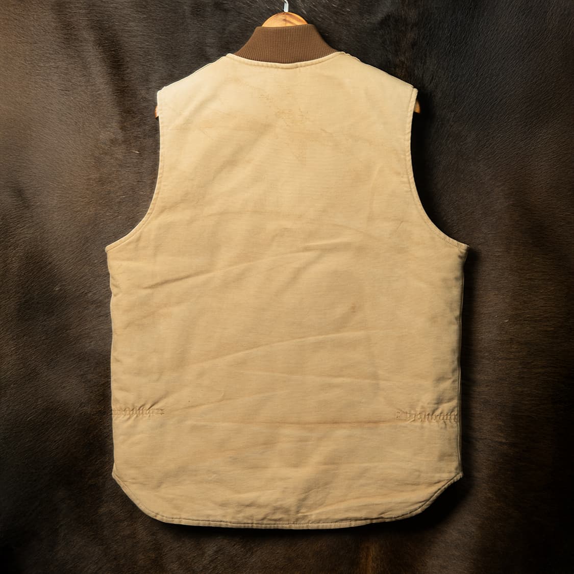 [110] 90s 칼하트 USA 메이드 VQ196 덕 아크틱 베스트  상품이미지5