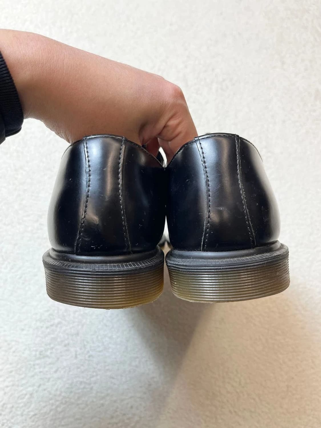 닥터마틴 가죽 블랙 클리퍼 워커 슈즈 A1718 상품이미지4