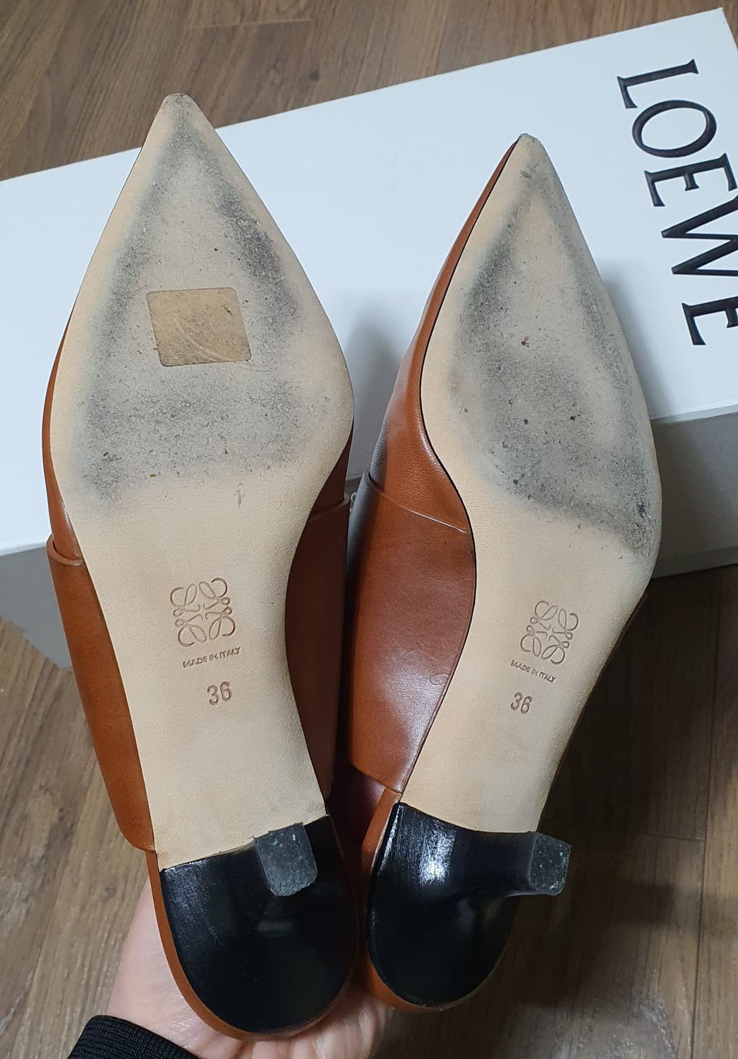 로에베 로고 뮬 슈즈 상품이미지6