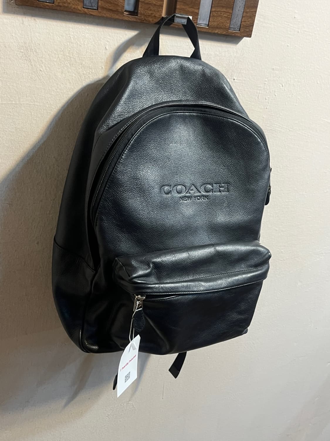 코치 찰스 레더 백팩 상품이미지3