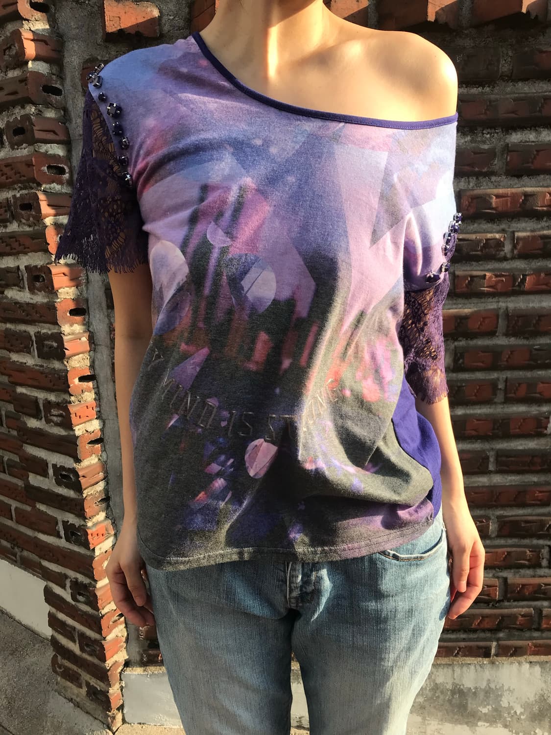 vintage pattern lace top 상품이미지7