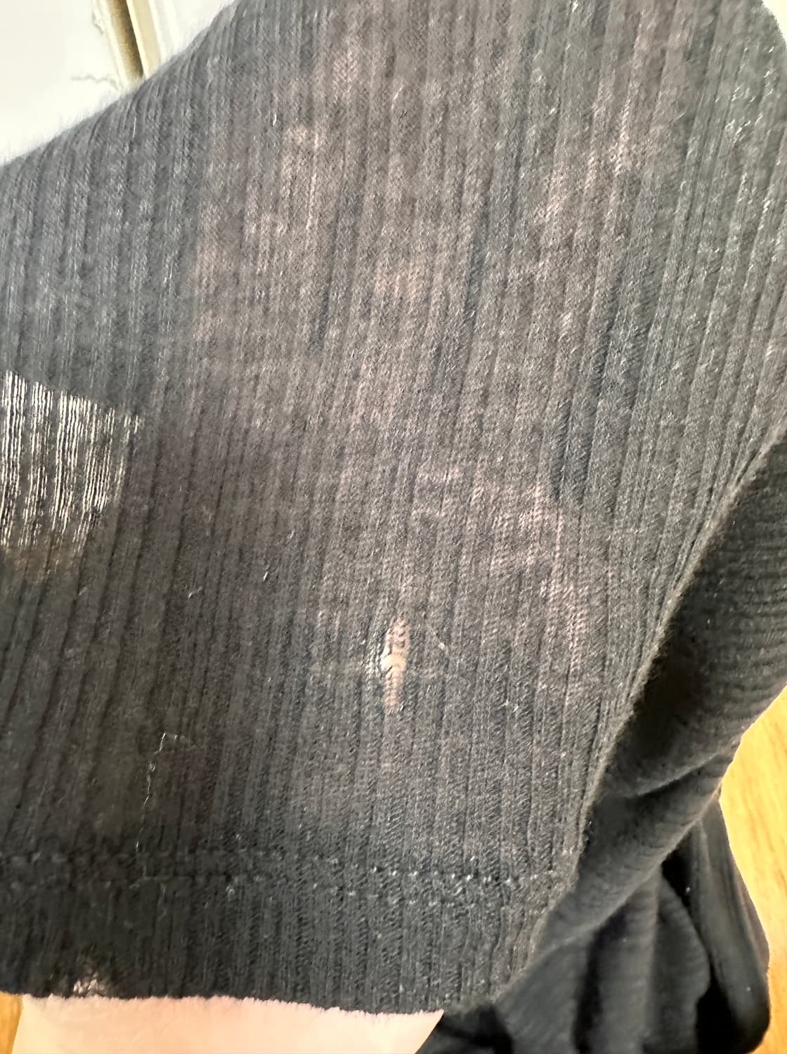 아워캐비넷 calm slim cardigan-black 상품이미지5