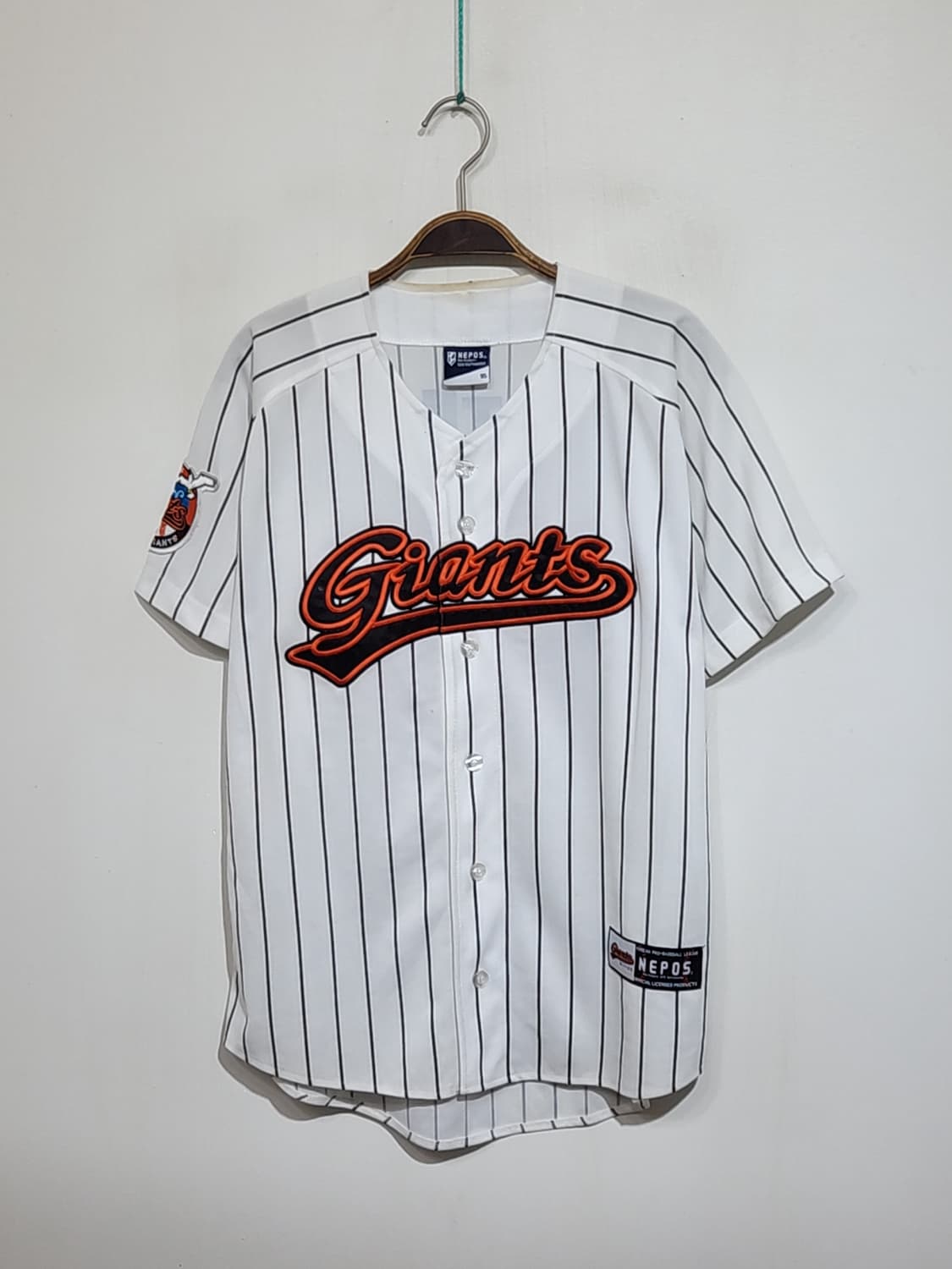 (100) 롯데자이언츠 야구져지 반팔 황재균 마킹 유니폼  상품이미지1