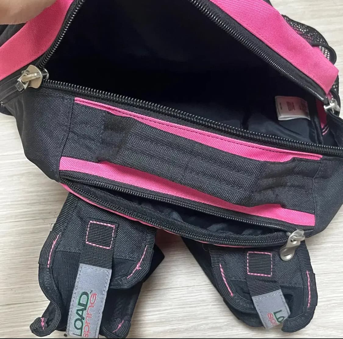 아디다스 올드스쿨 2000s 빈티지 핑크 백팩 상품이미지3