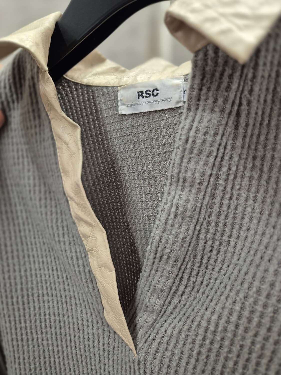 RSC 그린 베이지카라 긴팔 2 상품이미지6