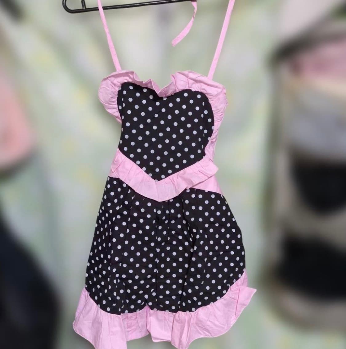 트랄라라 도트 에이프런 상품이미지1