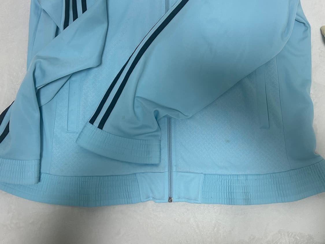 아디다스 올드스쿨 하늘색 트랙탑 110 상품이미지7