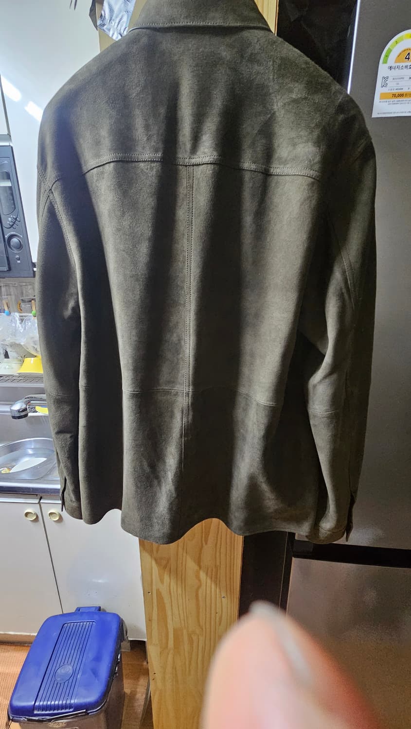 자라 리얼 스웨이드 오버셔츠 L 상품이미지3