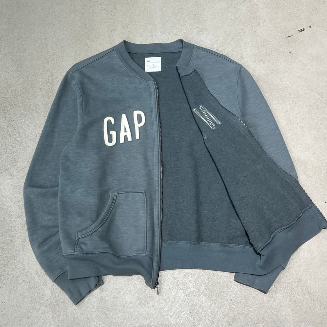 갭 로고 스웻집업 s10252 상품이미지3