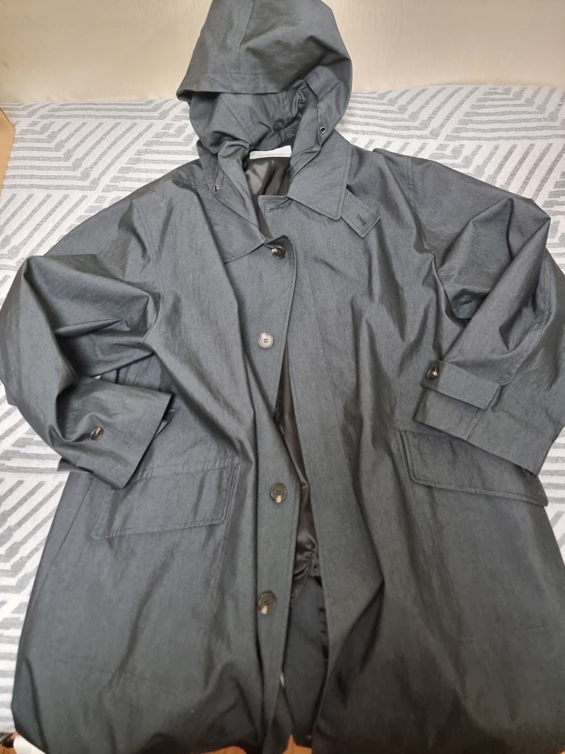 해칭룸 Reporter Coat Stone Indigo 3size 상품이미지6