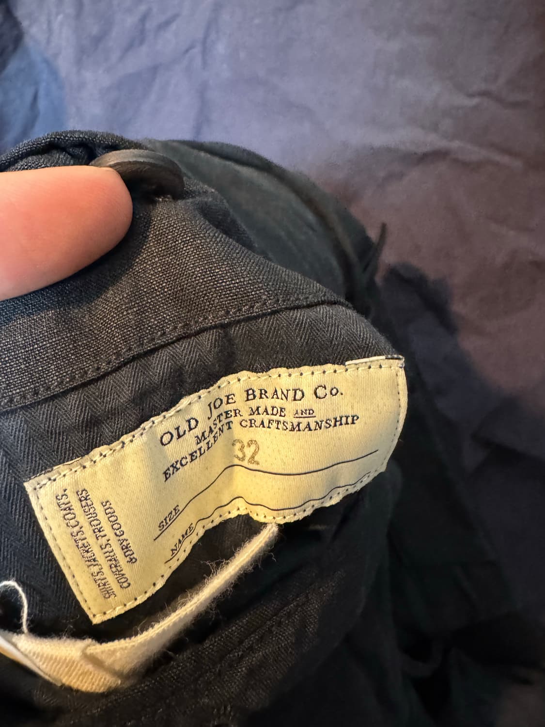 올드조 린넨 스트링 팬츠  상품이미지3