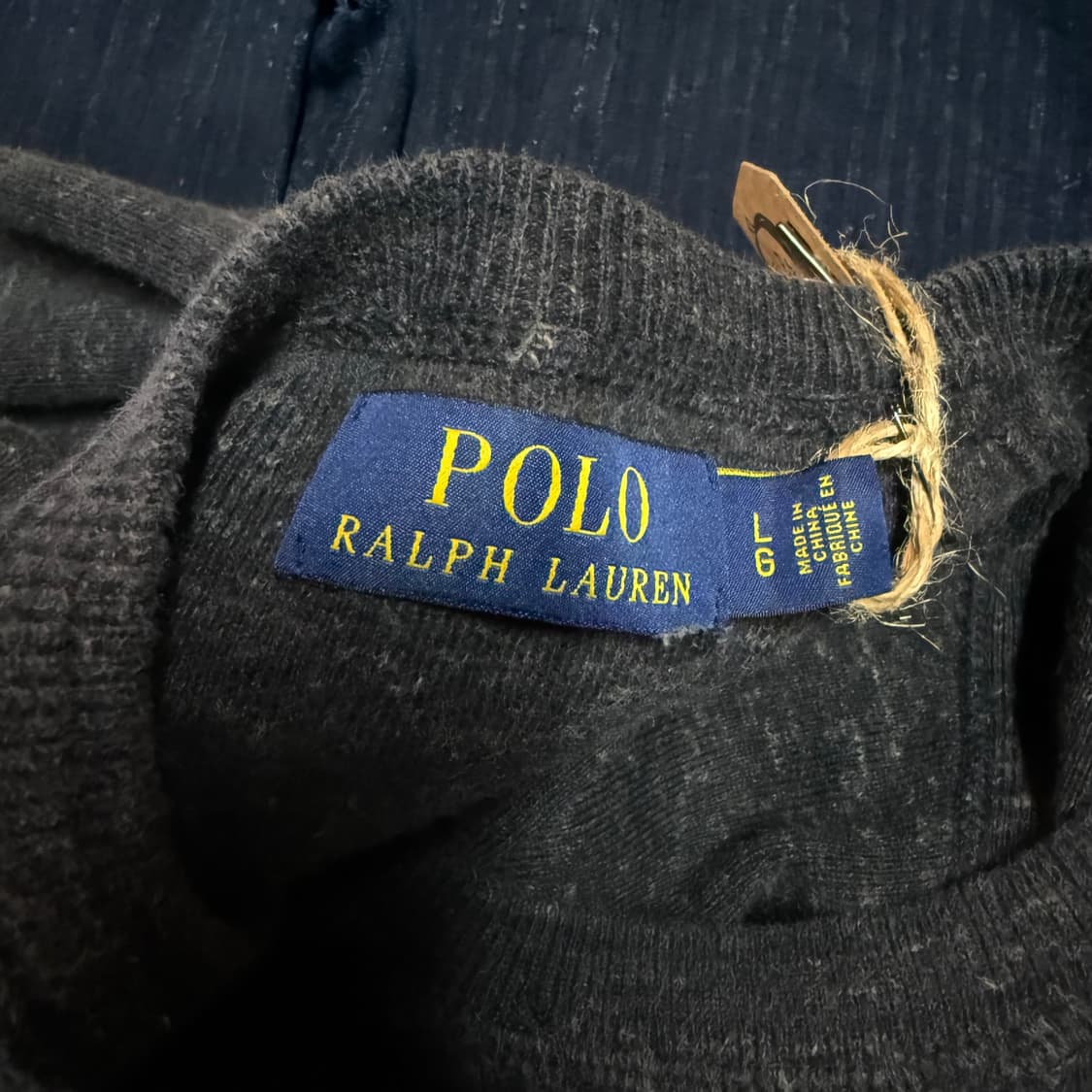 폴로 랄프로렌 크루넥 니트 L 상품이미지6