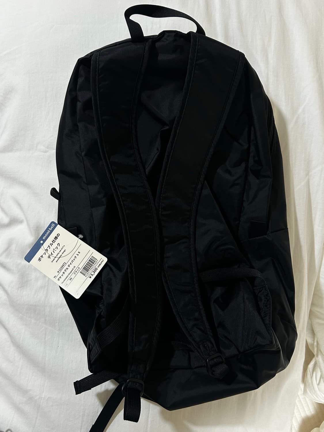 몽벨 데이팩 15L 블랙 상품이미지2