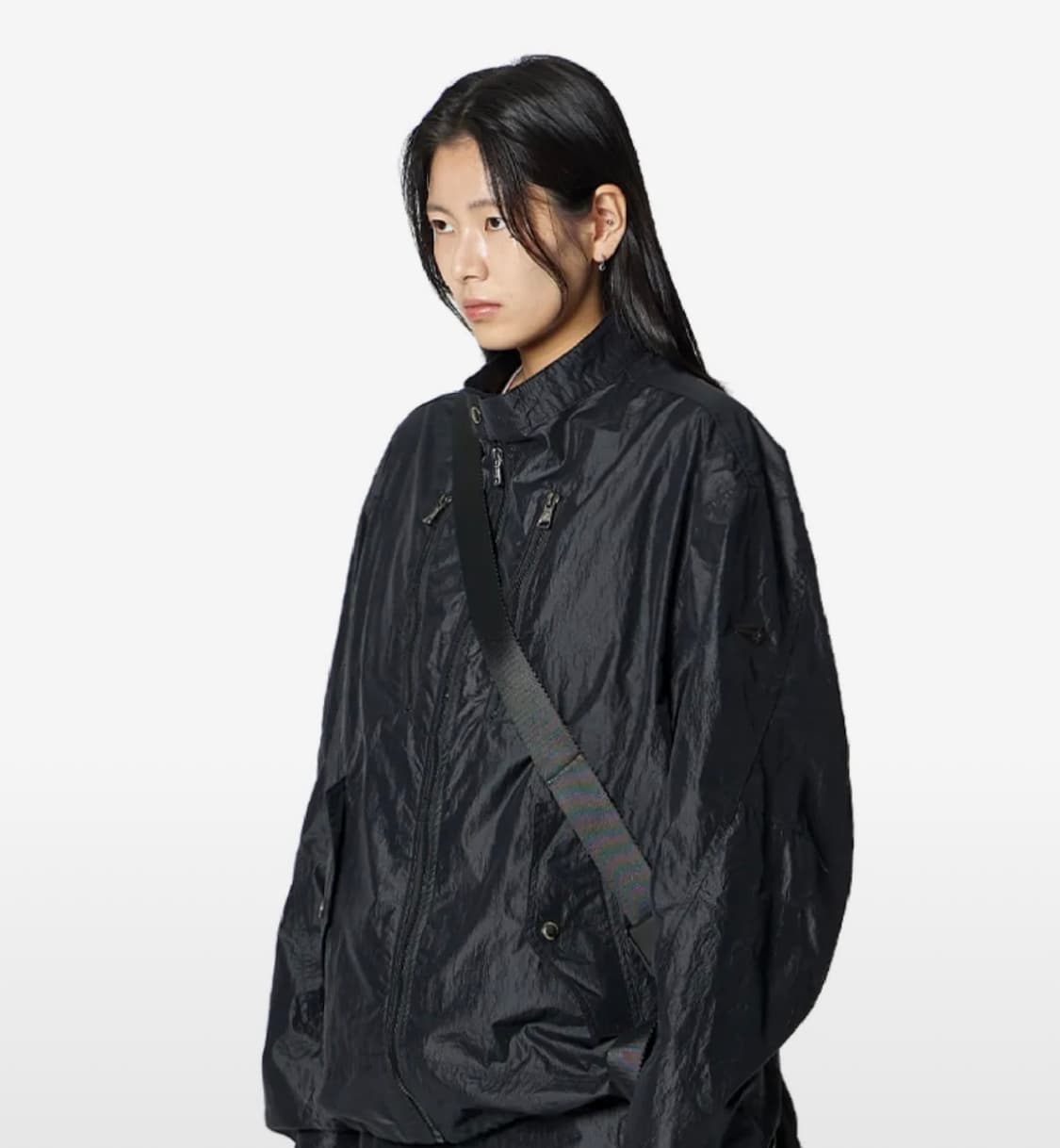 록히드마틴 Luster Short Jacket (BLACK) 상품이미지2