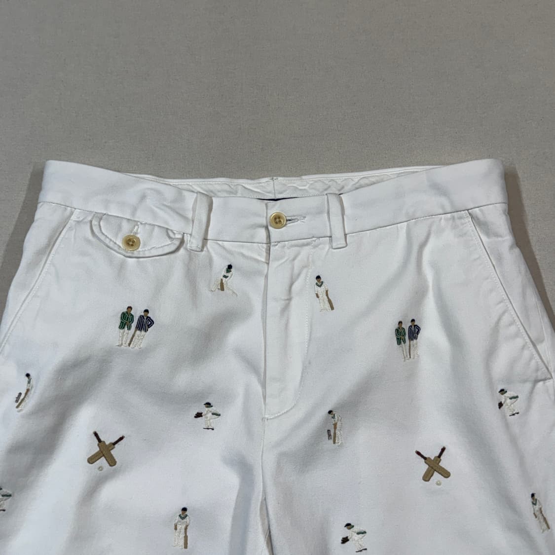 32inch) 폴로 랄프로렌 크리켓 올오버 자수 반바지 상품이미지5