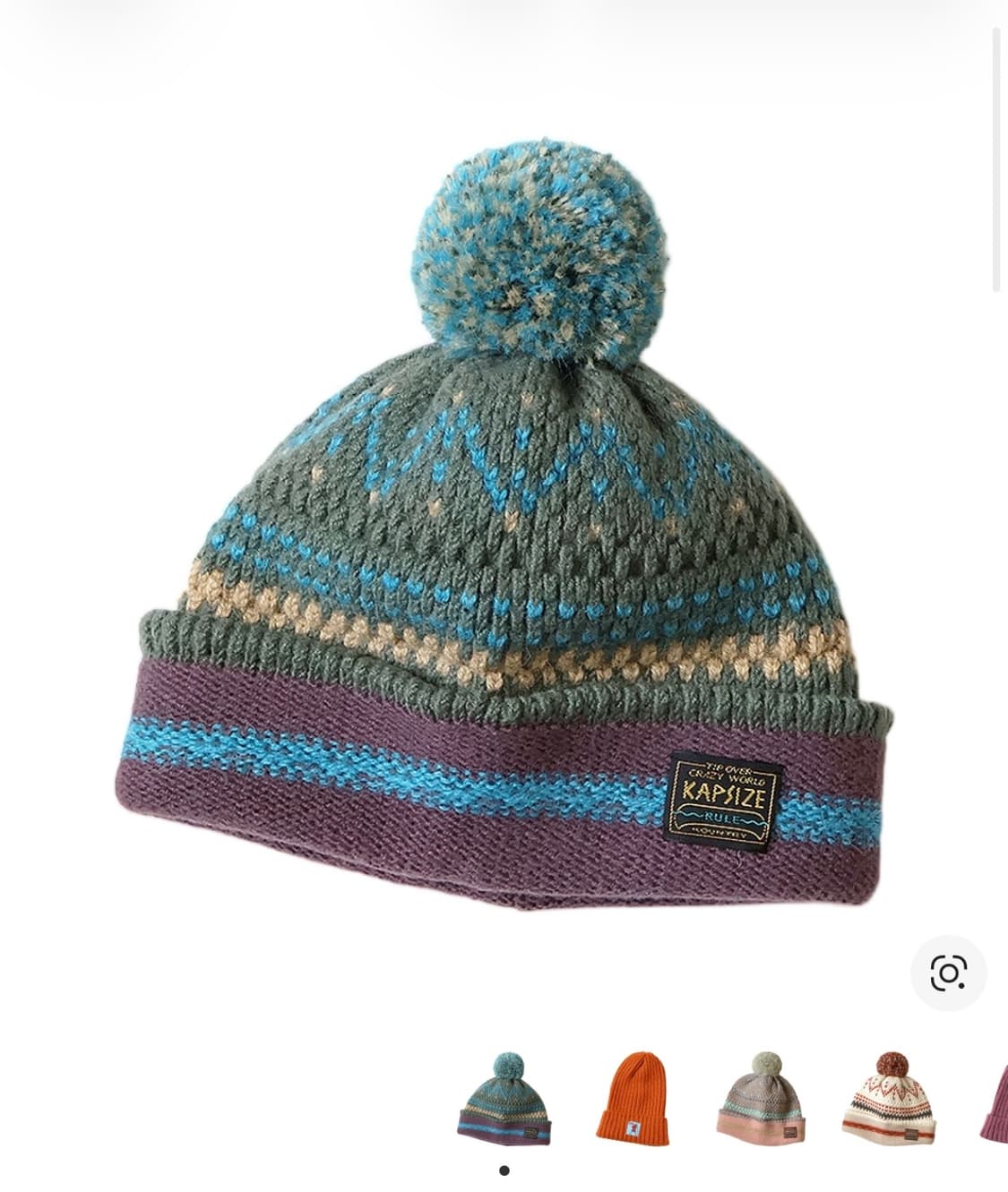 Kapital 캐피탈 비니 5g WOOL CABLE KNIT CAP 상품이미지1