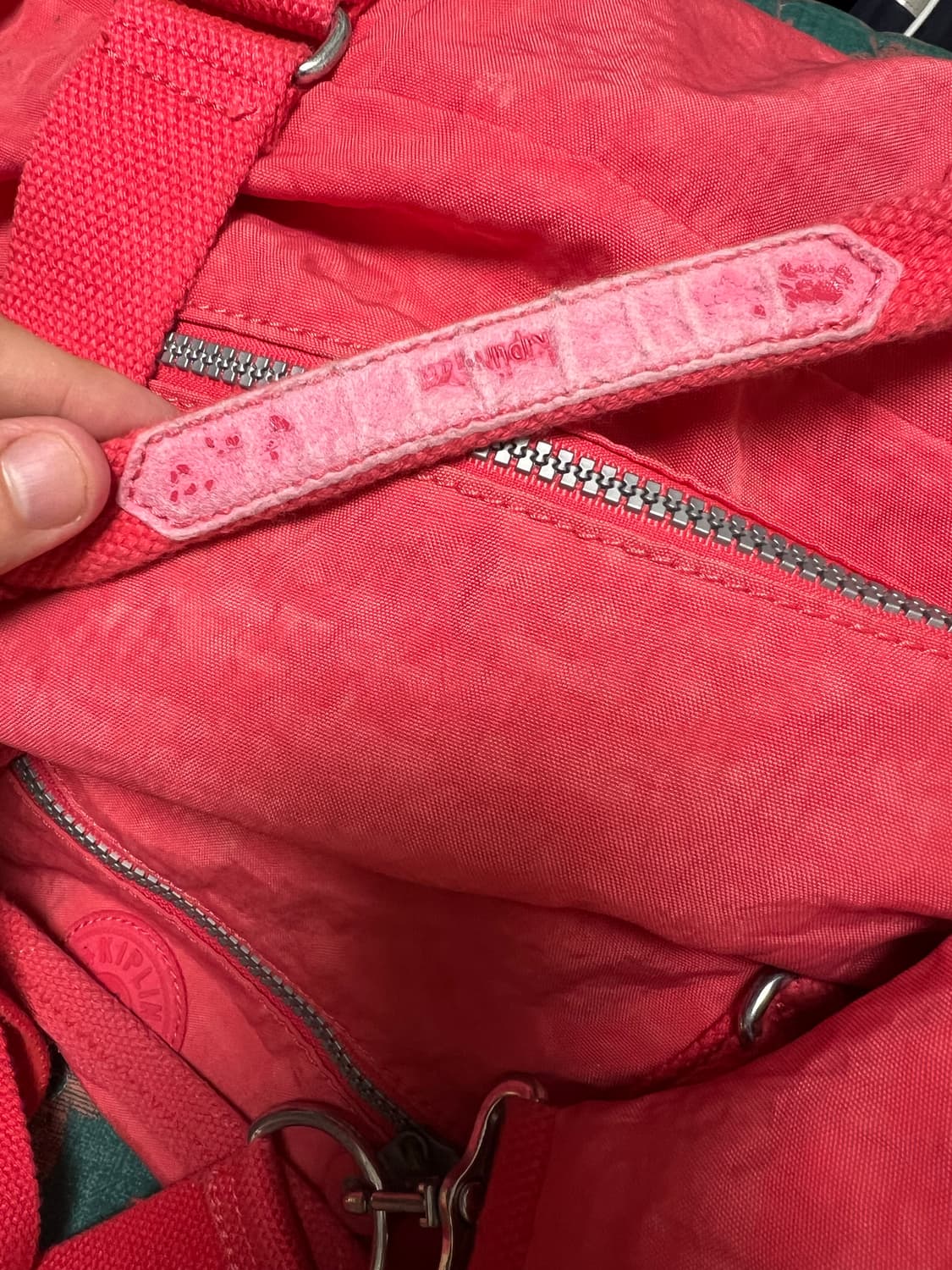 키플링 핑크 y2k 크로스백 토트백 보부상백 빅 사이즈 상품이미지8