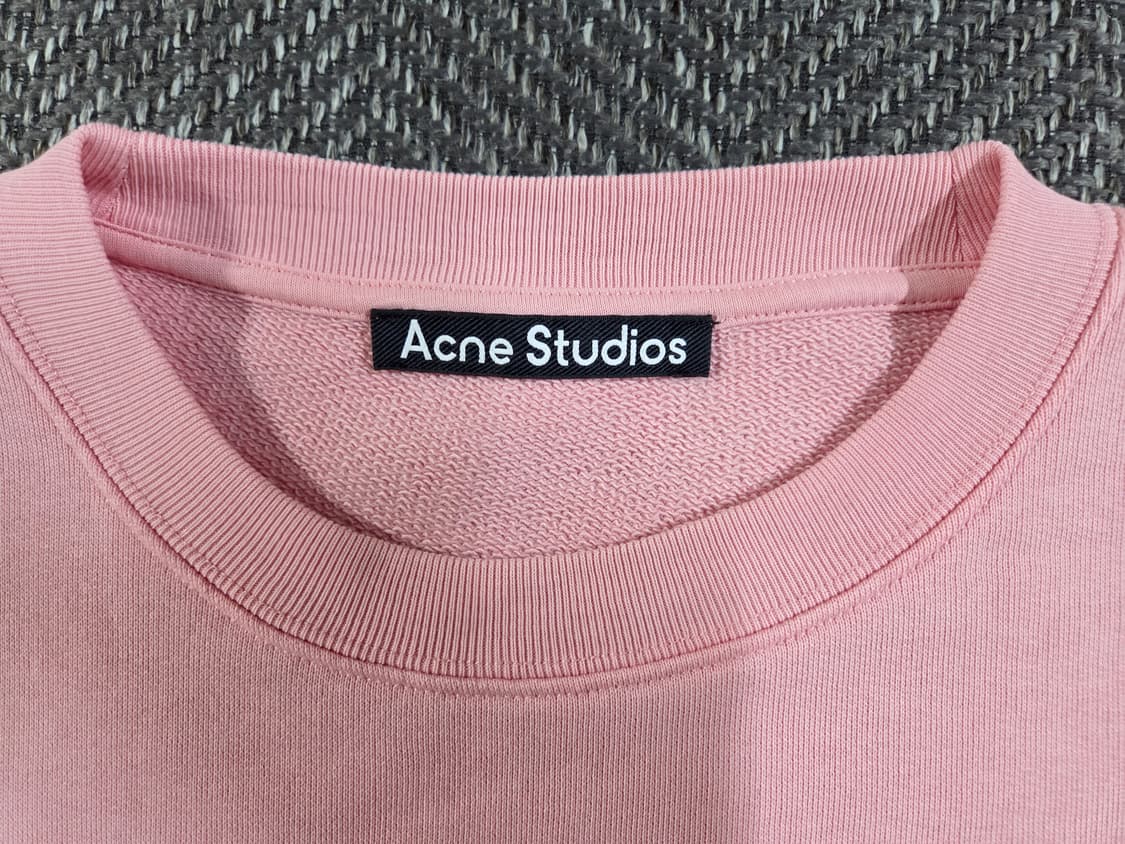 아크네 스튜디오 핑크 크루넥 맨투맨 상품이미지4