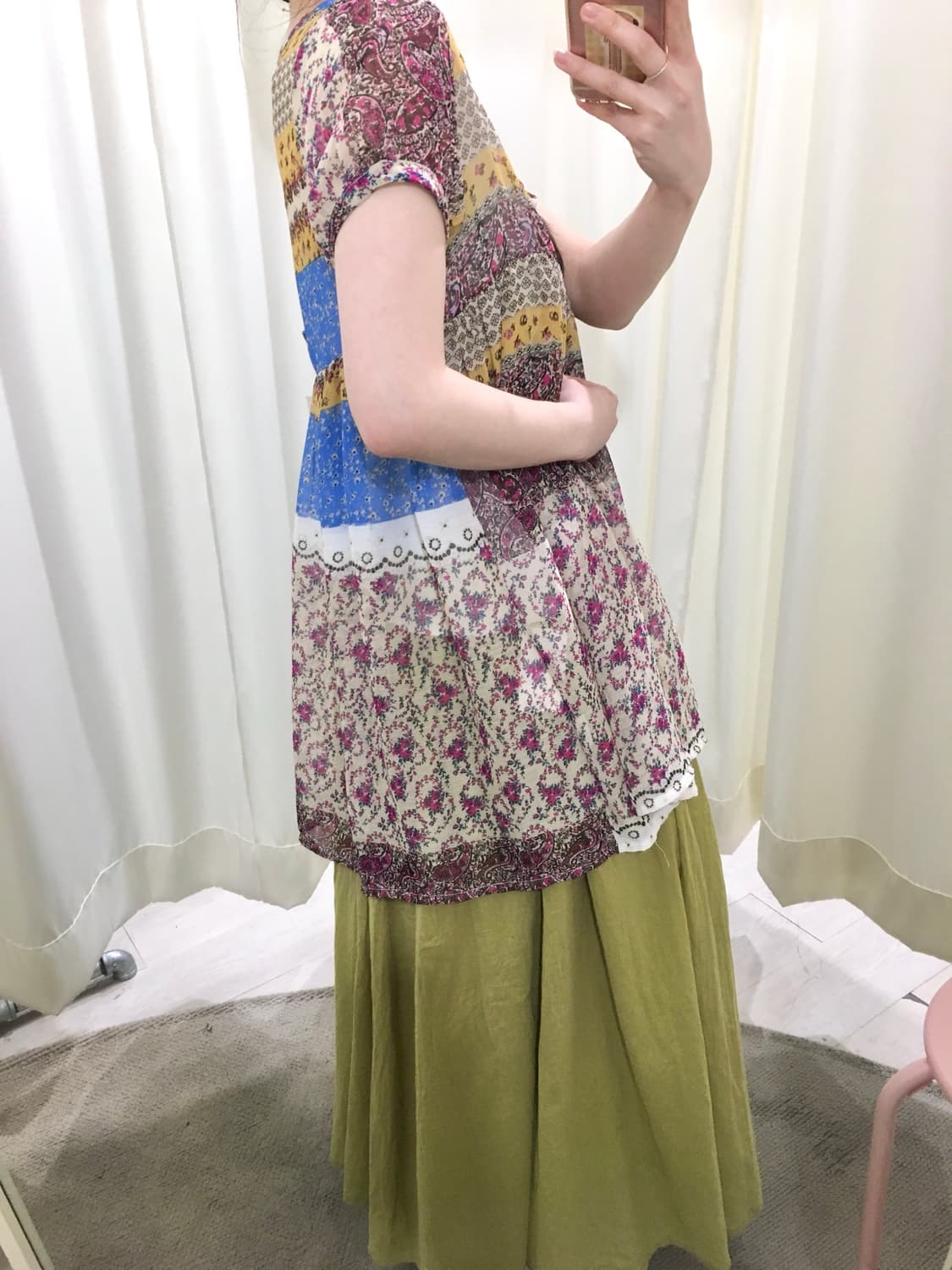 hagumi floral blouse 상품이미지6