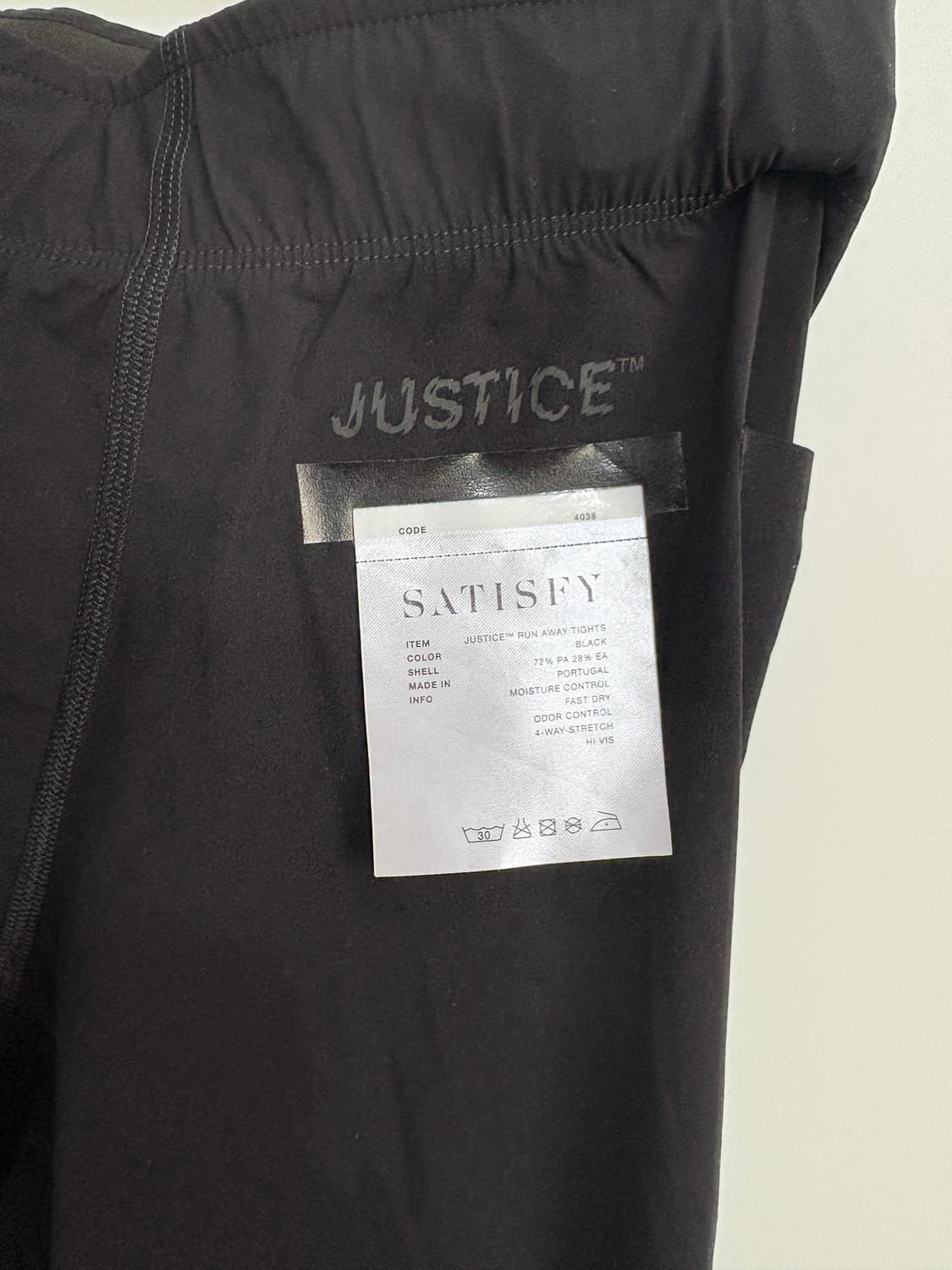 세티스파이 / 저스티스 런어웨이 타이즈 블랙 / 1 상품이미지3