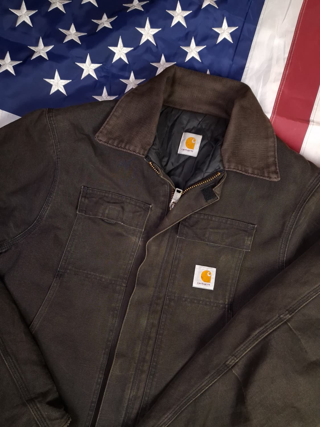 오리지날 구형 칼하트 트래디셔날 워크자켓 상품이미지2