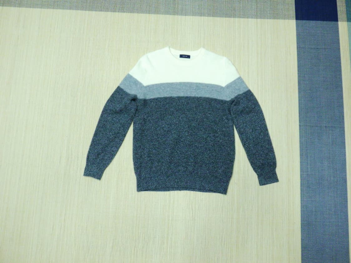 (XL/105) 헤지스 라운드넥 울 니트 OUSW6DH03 상품이미지1
