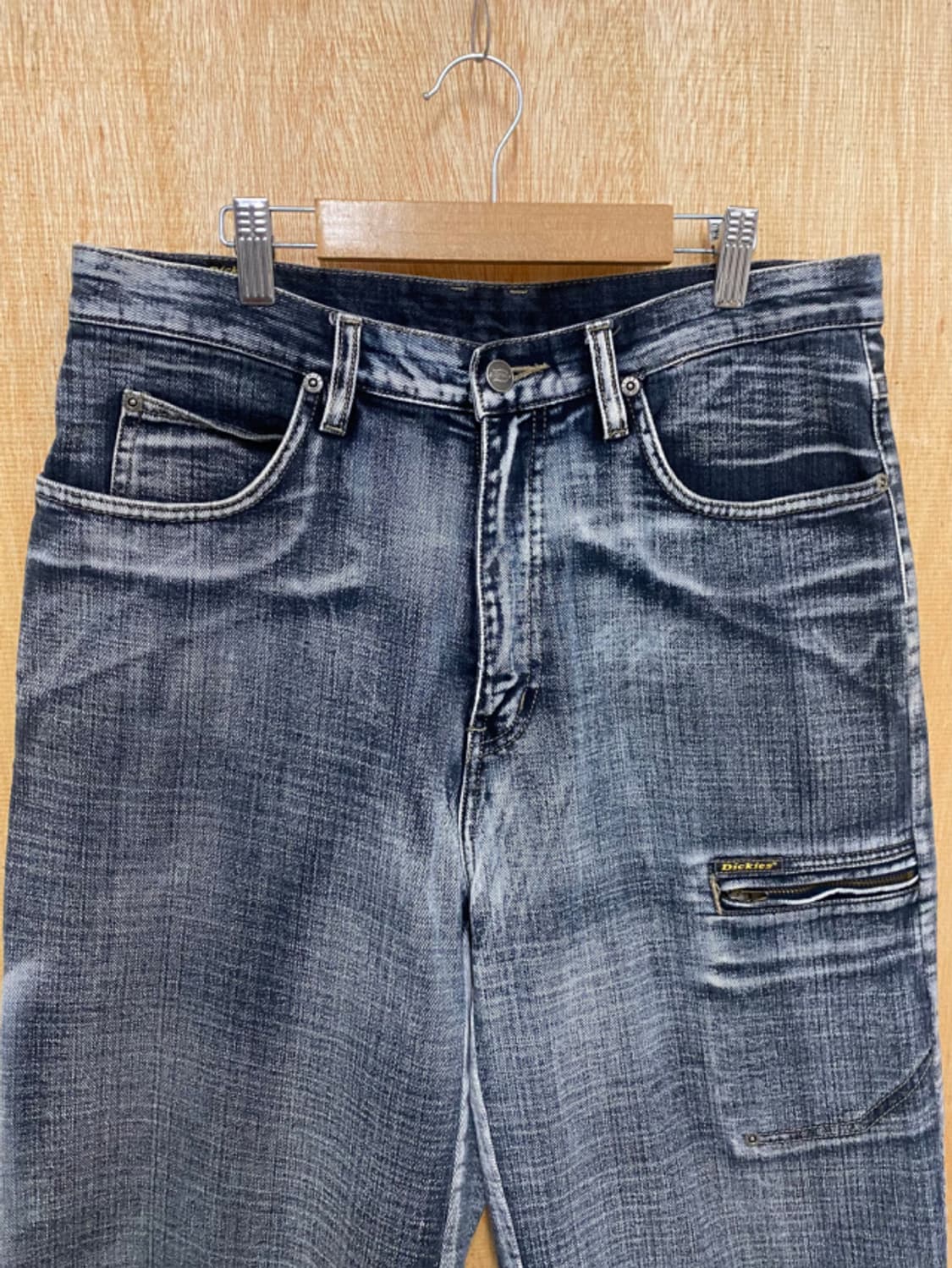 DICKIES USA hard washed denim bermuda 상품이미지5
