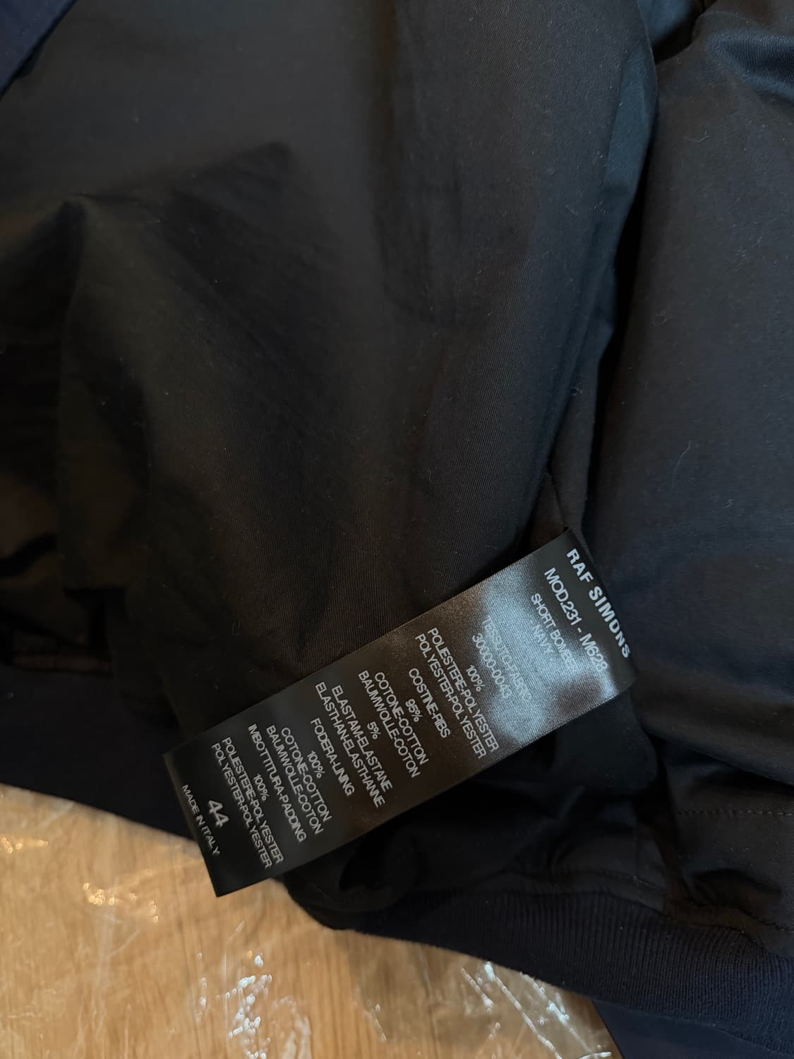 라프시몬스 ma-1 네이비 상품이미지3