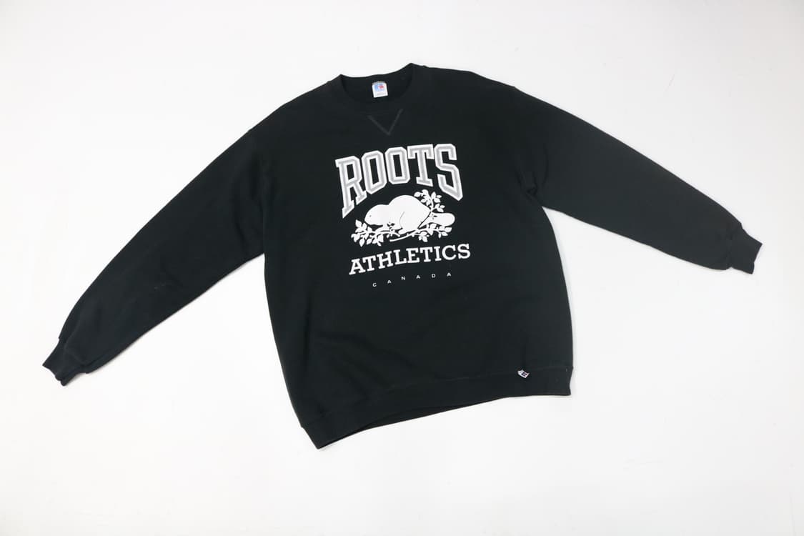 러셀 90s 애슬레틱 x 루츠 빈티지 캐나다 비버 스웨트셔츠 (XL) 상품이미지3