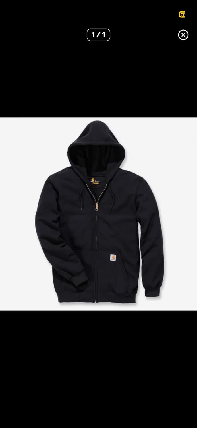 칼하트 미드웨이트 후드집업 상품이미지1