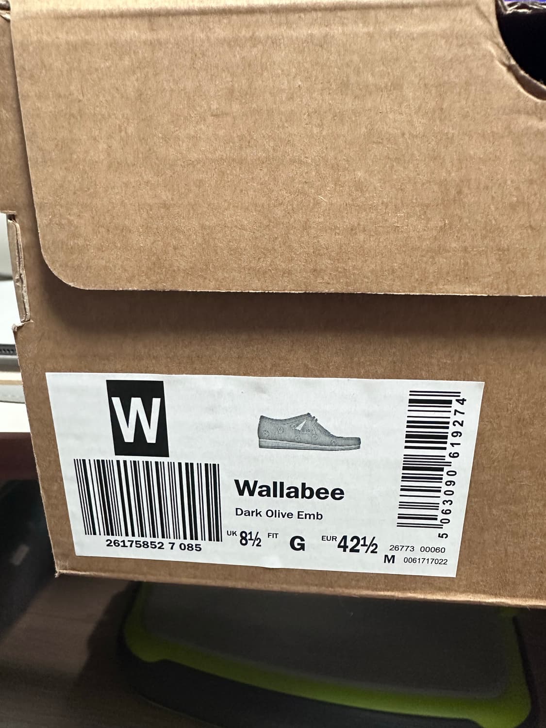 클락스 왈라비 데이지 270 새제품 상품이미지5