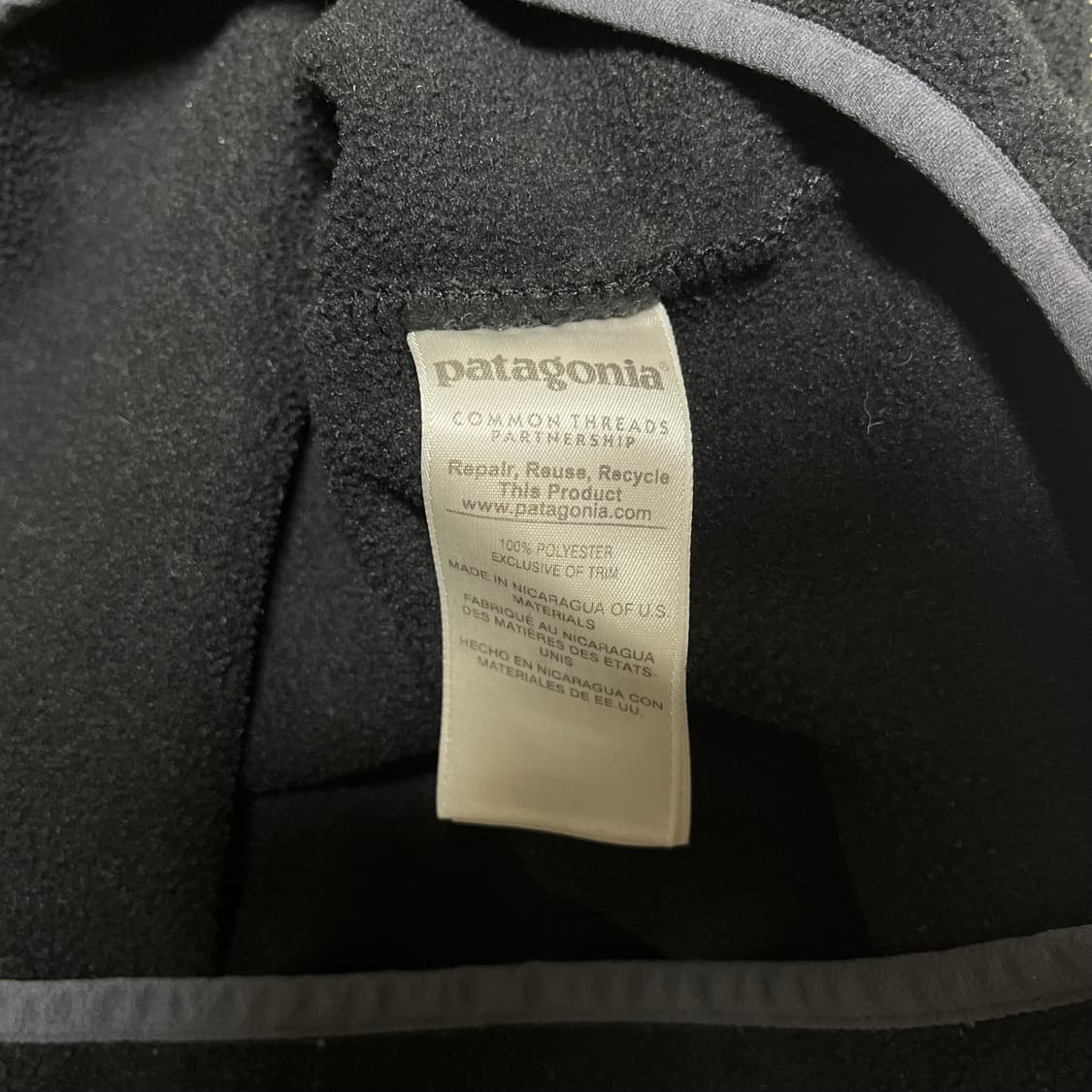 (W) 파타고니아 신칠라 블랙 포지그레이 상품이미지4