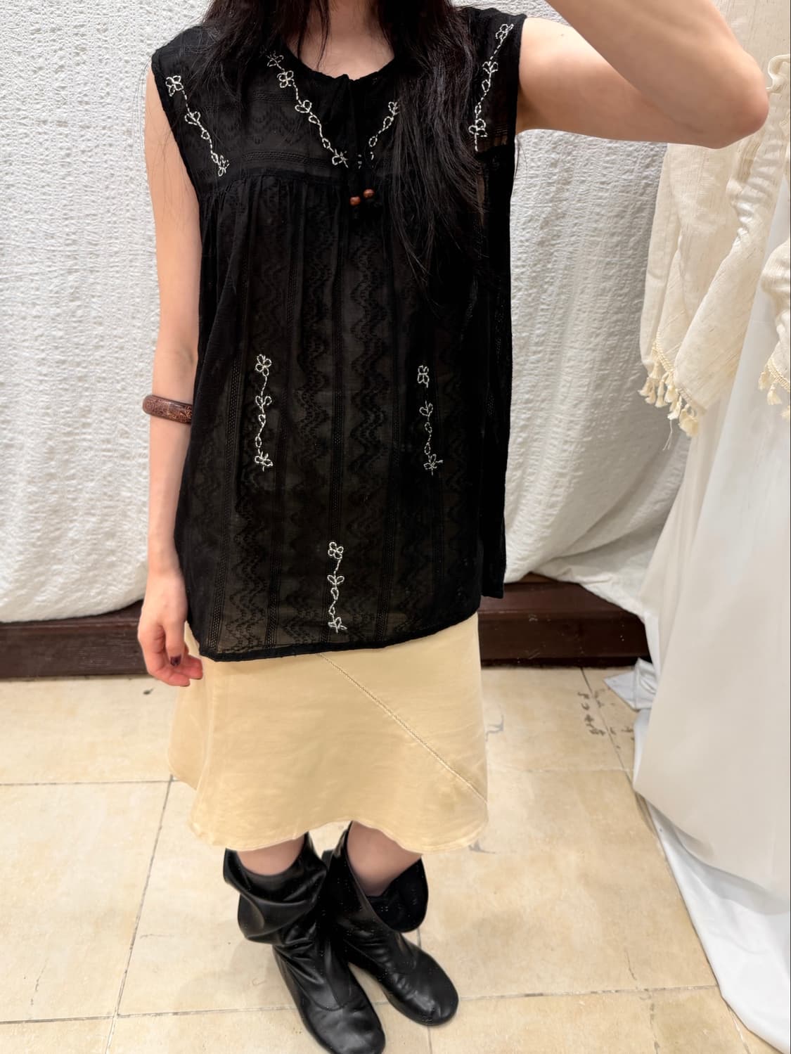 Midnight Meadow Blouse 상품이미지4