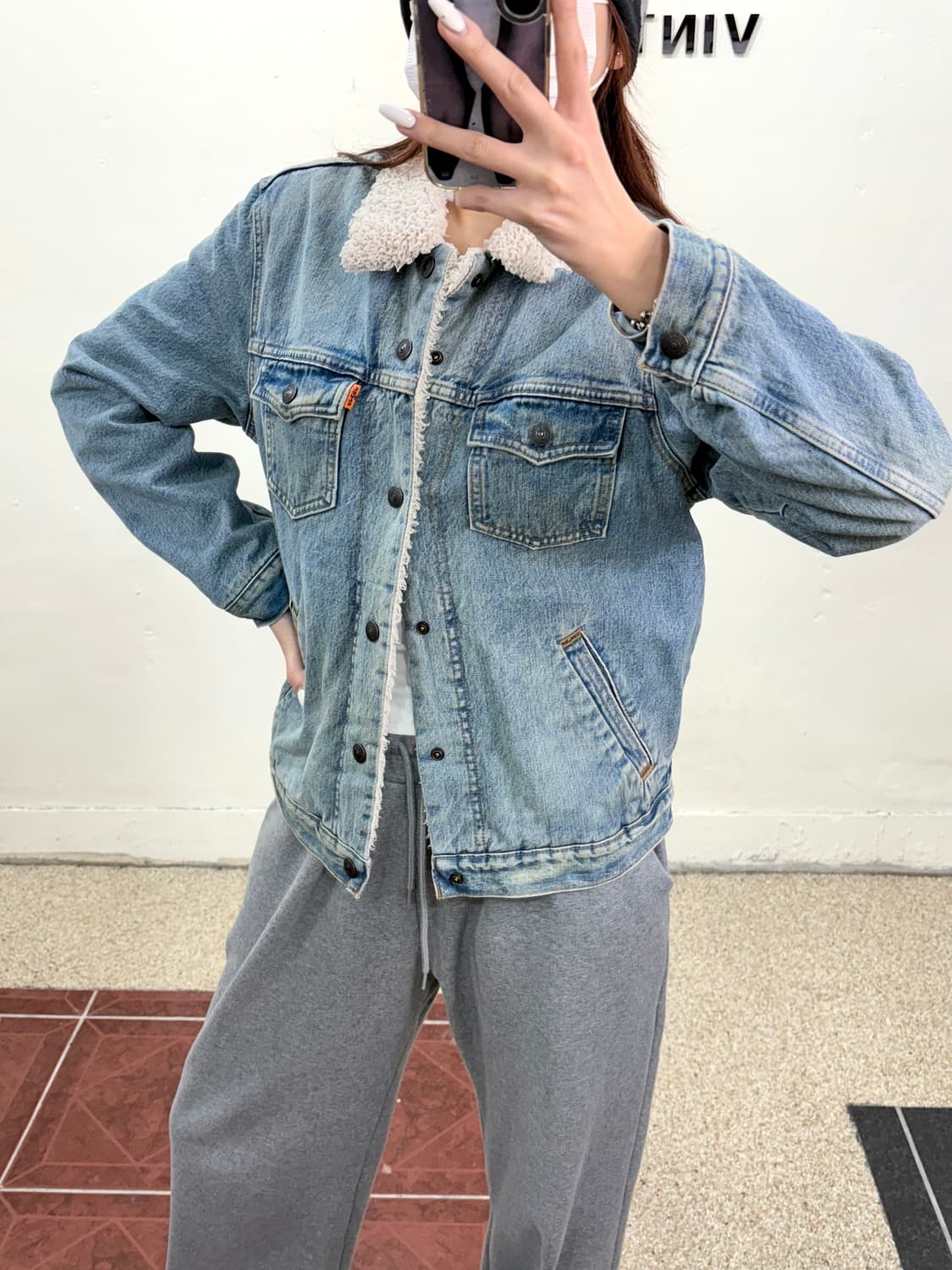 리바이스 양털 청자켓 상품이미지8