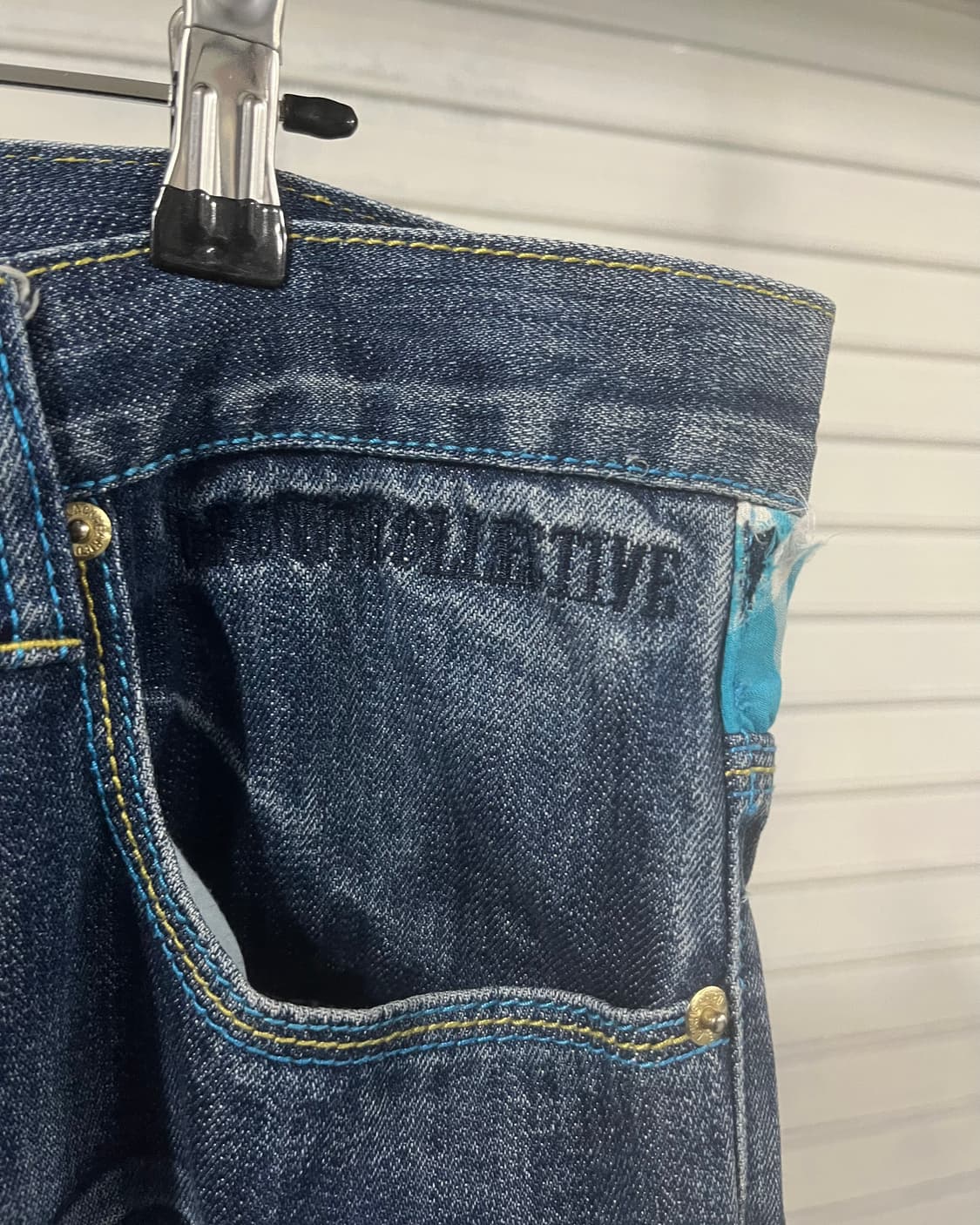 vtg cinch back baggy jean 상품이미지8