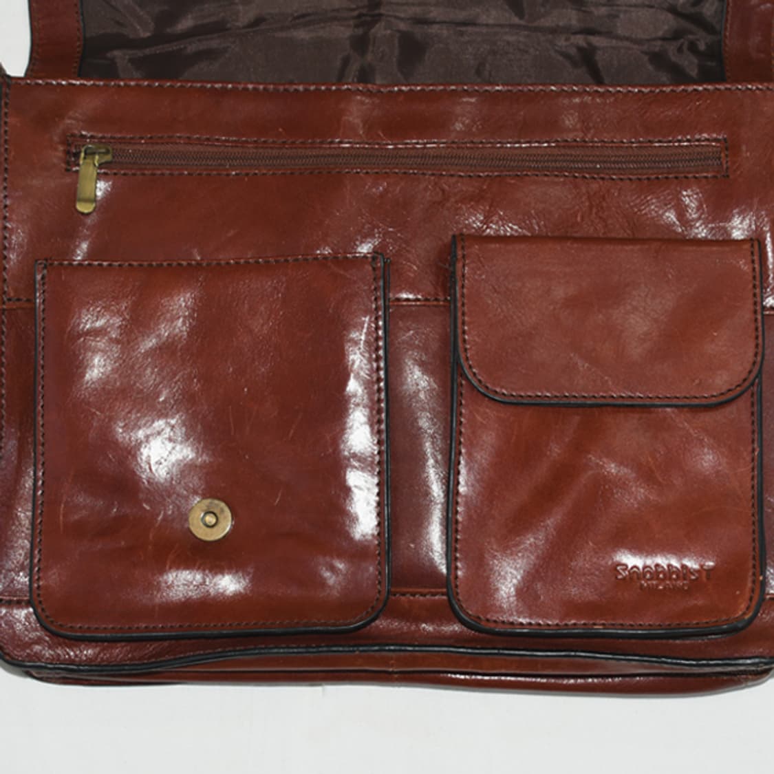 Snobbist Milano 빈티지크로스레더백 상품이미지5