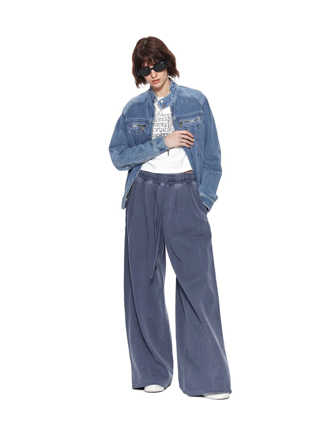 정품 마뗑킴 데님 자켓 상품이미지4